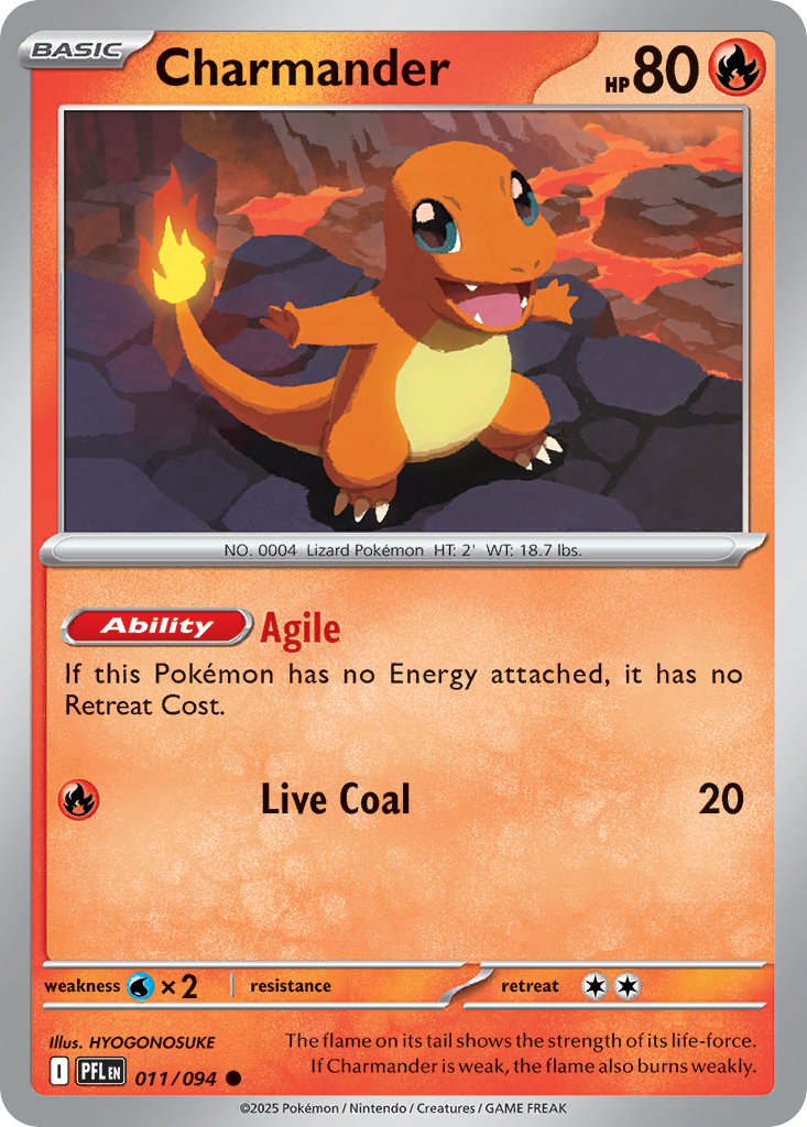 Charmander Phantasmal Flames 11/094