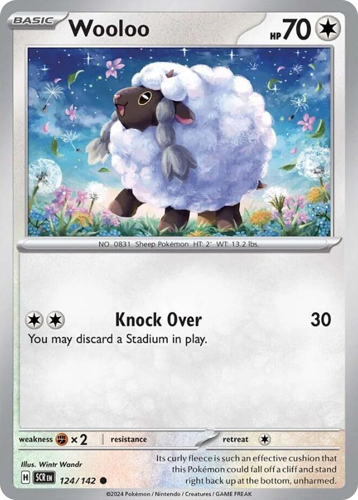 Stellar Crown Wooloo 124/142