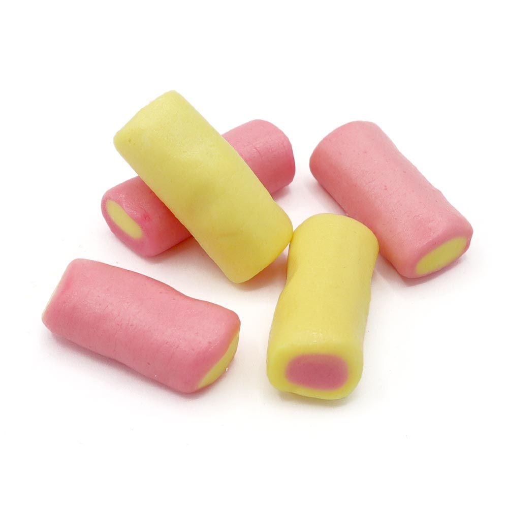 Haribo Rhubarb & Custard tub contents