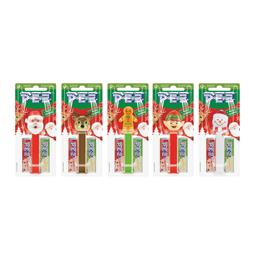 Pez Christmas dispenser pack