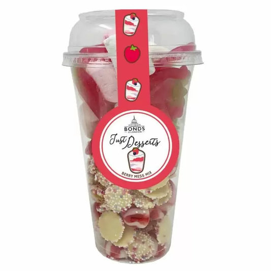 Bonds Just Desserts Berry Mess Mix Candy Cup 360g