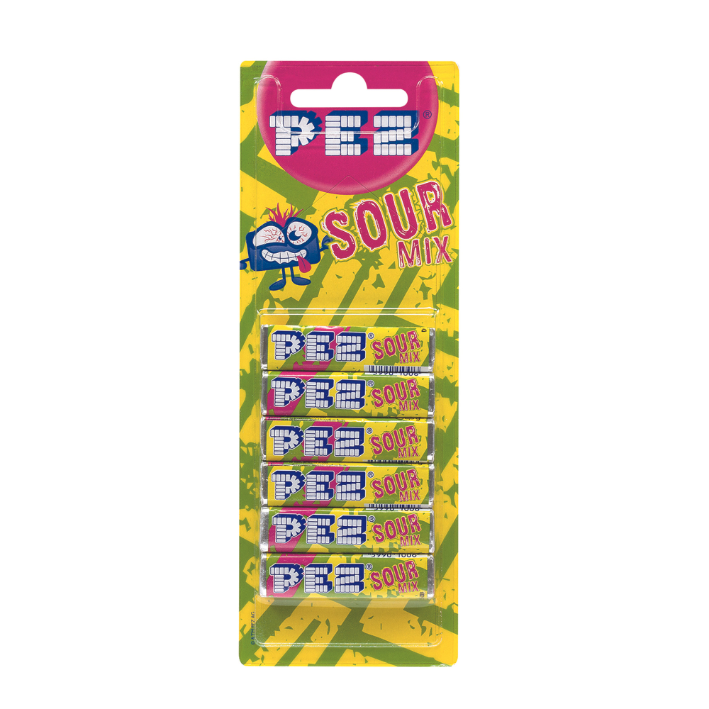 Pez Sour refill packs