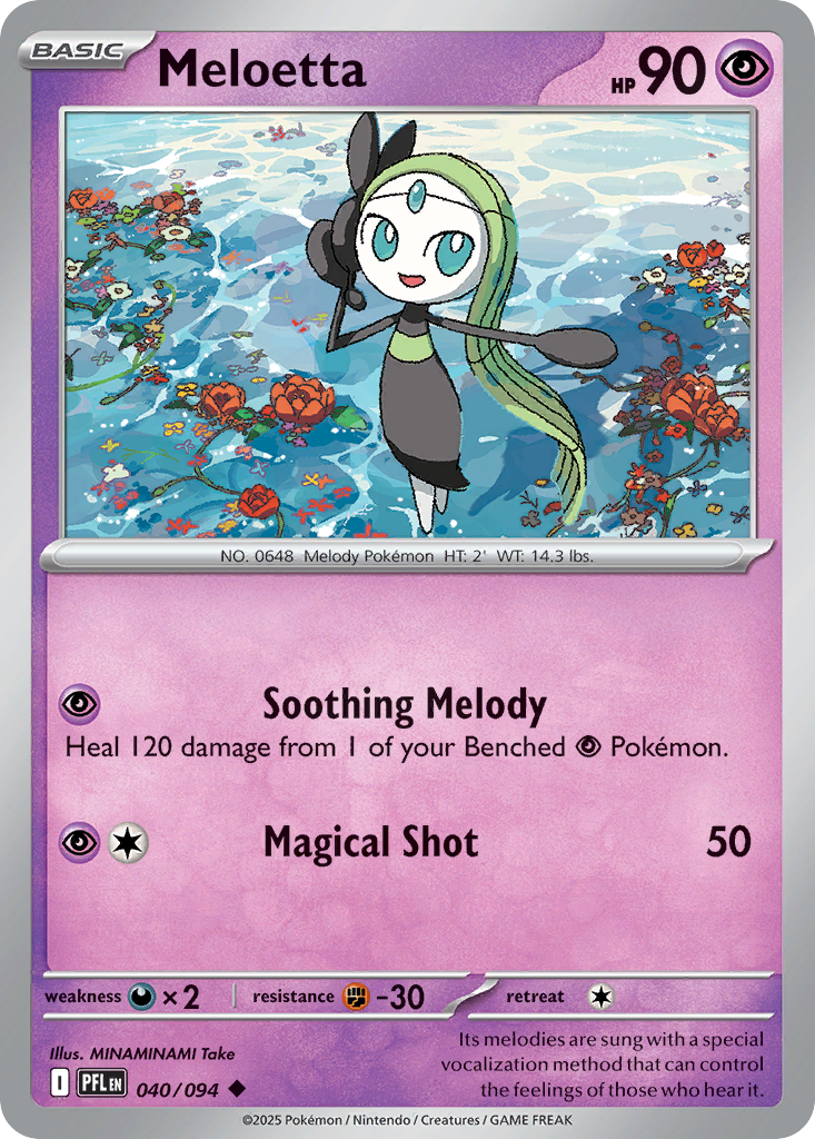 Meloetta Phantasmal Flames 40/094