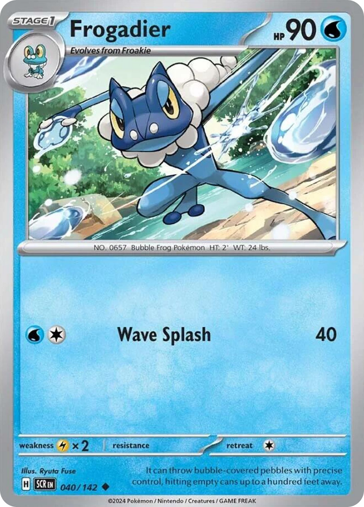 Stellar Crown Frogadier 40/142