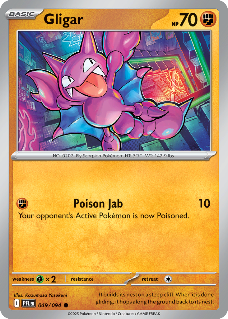 Gligar Phantasmal Flames 49/094