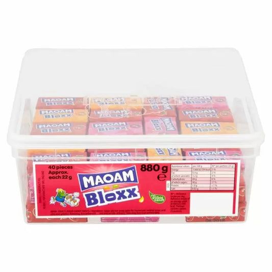 Maoam Bloxx 15p Tub 880g