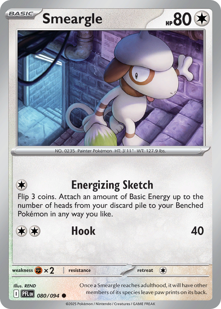 Smeargle Phantasmal Flames 80/094