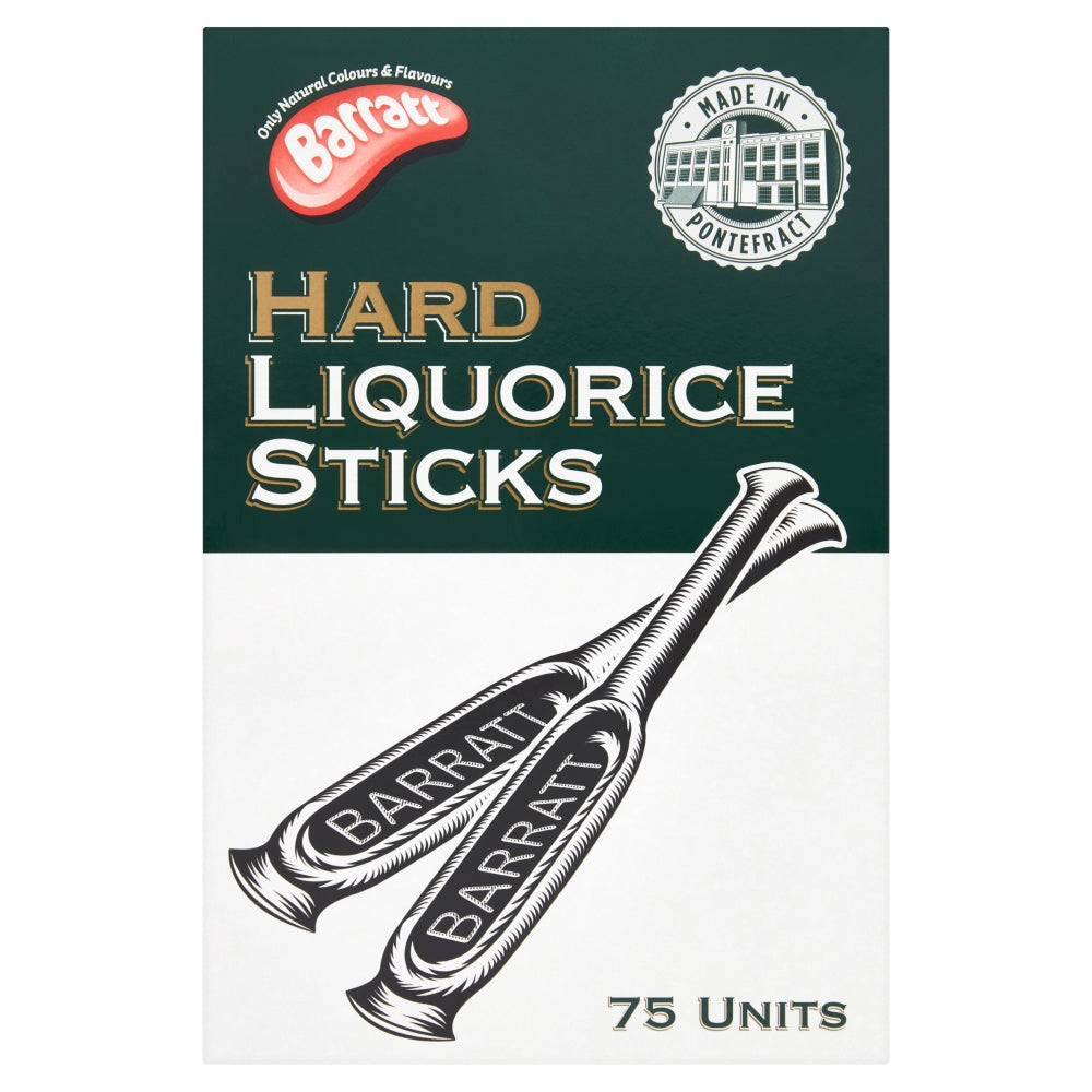 Barratt Hard Liquorice Sticks (75 Pieces)