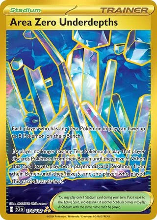 Pokémon TCG: Stellar Crown — Area Zero Underdepths 174/142