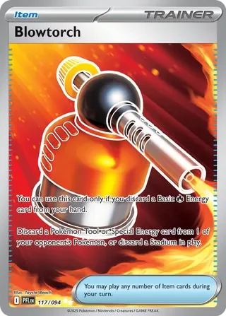 Pokémon TCG: Phantasmal Flames — Blowtorch 117/094