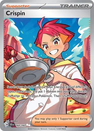 Pokémon TCG: Stellar Crown — Crispin 164/142