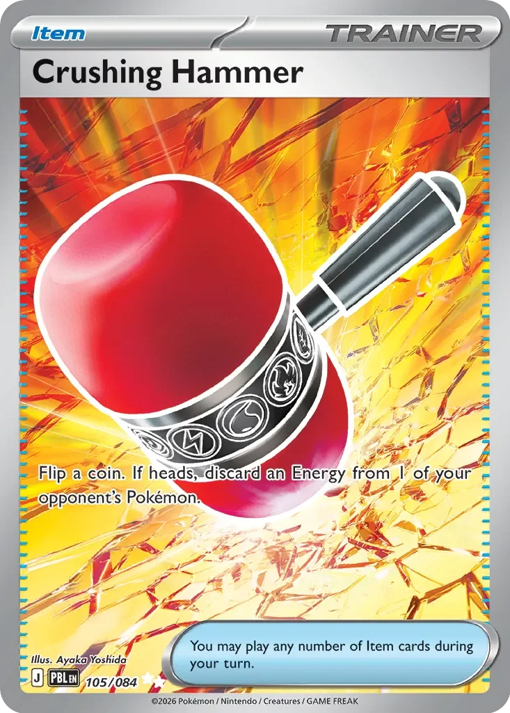 Pokémon TCG: Pitch Black — Crushing Hammer 105/084