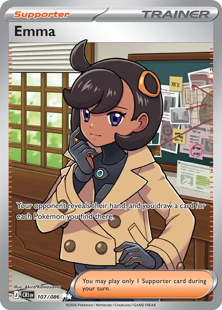 Pokémon TCG: Chaos Rising — Emma 107/086