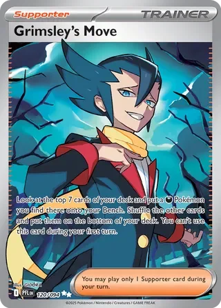 Pokémon TCG: Phantasmal Flames — Grimsley's Move 120/094
