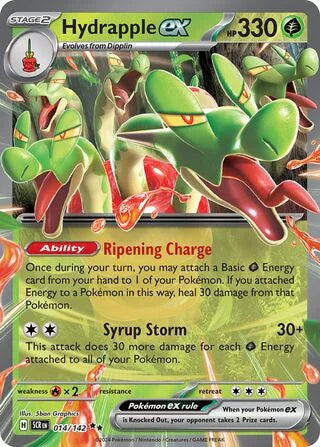Pokémon TCG: Stellar Crown — Hydrapple ex 14/142