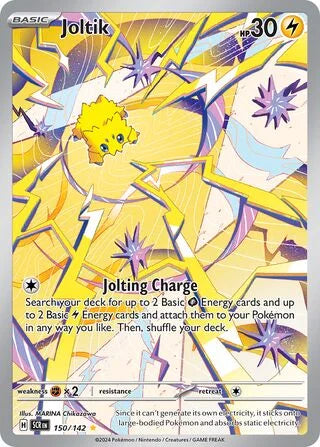 Pokémon TCG: Stellar Crown — Joltik 150/142