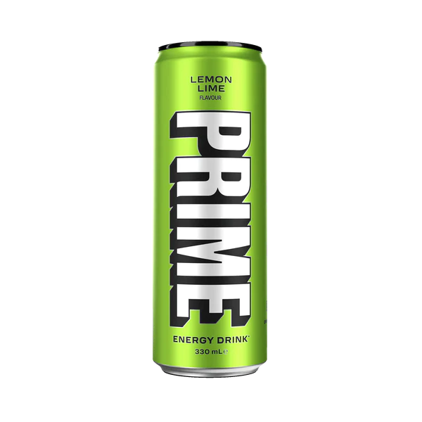 PRIME ENERGY DRINK LEMON LIME BY LOGAN PAUL & KSI 355ML