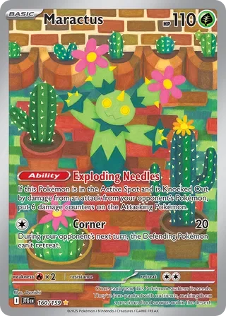Pokémon TCG: Journey Together — Maractus 160/159