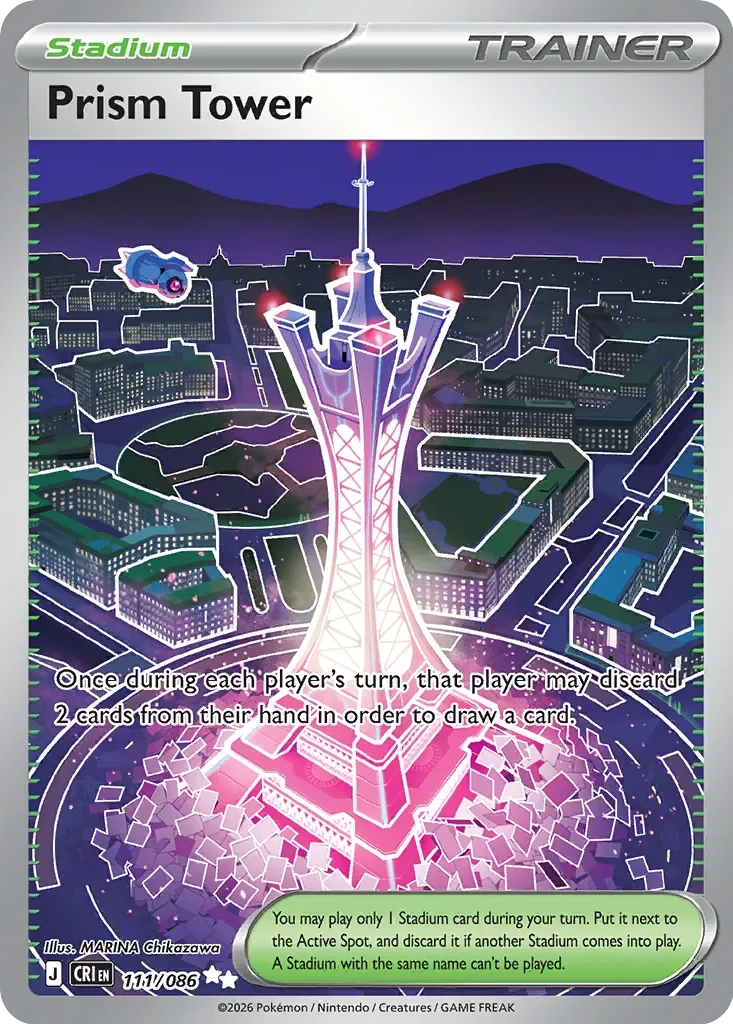Pokémon TCG: Chaos Rising — Prism Tower 111/086