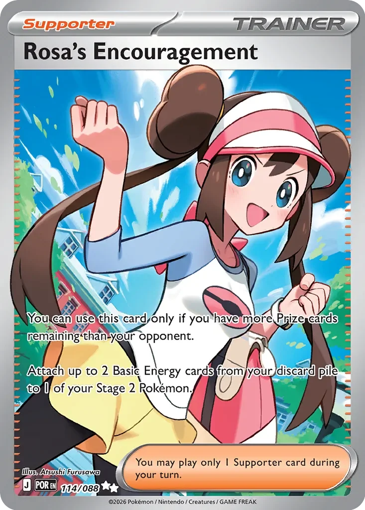 Pokémon TCG: Perfect Order — Rosa's Encouragement 114/088