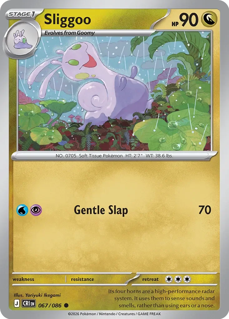 Pokémon TCG: Chaos Rising — Sliggoo 67/086