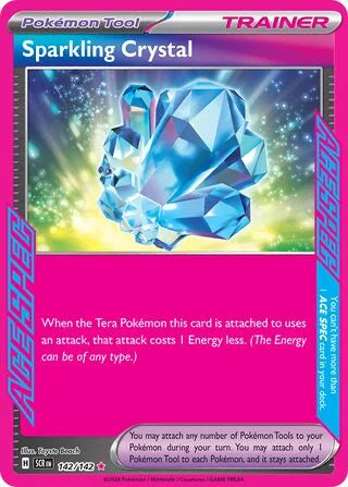 Pokémon TCG: Stellar Crown — Sparkling Crystal 142/142