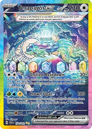 Pokémon TCG: Stellar Crown — Terapagos ex 170/142