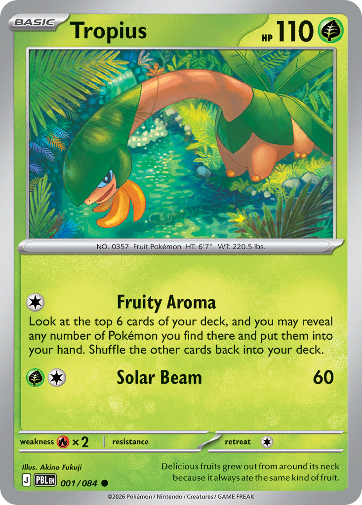 Tropius Pitch Black 1/084