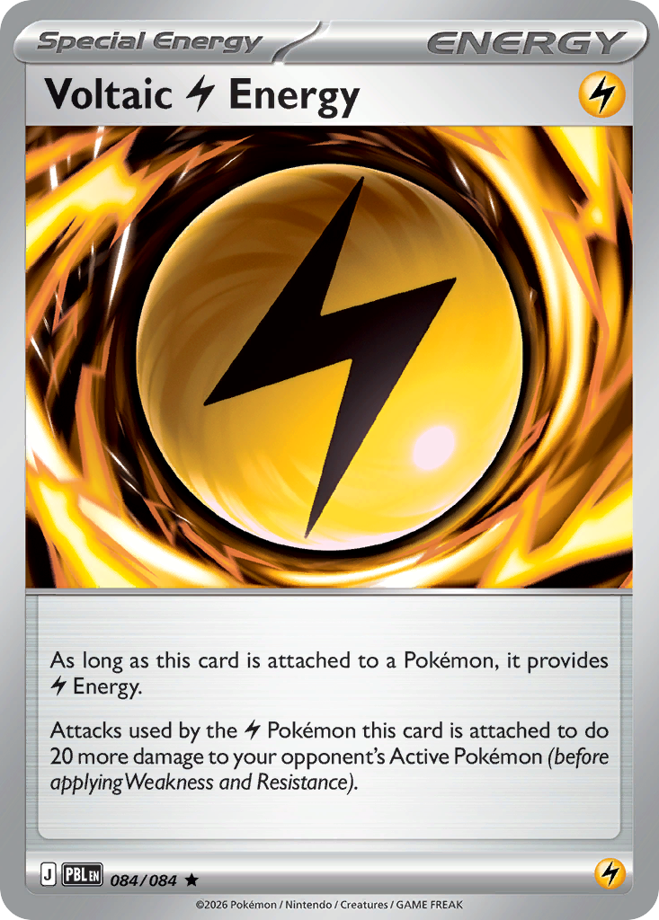 Voltaic Lightning Energy Pitch Black 84/084