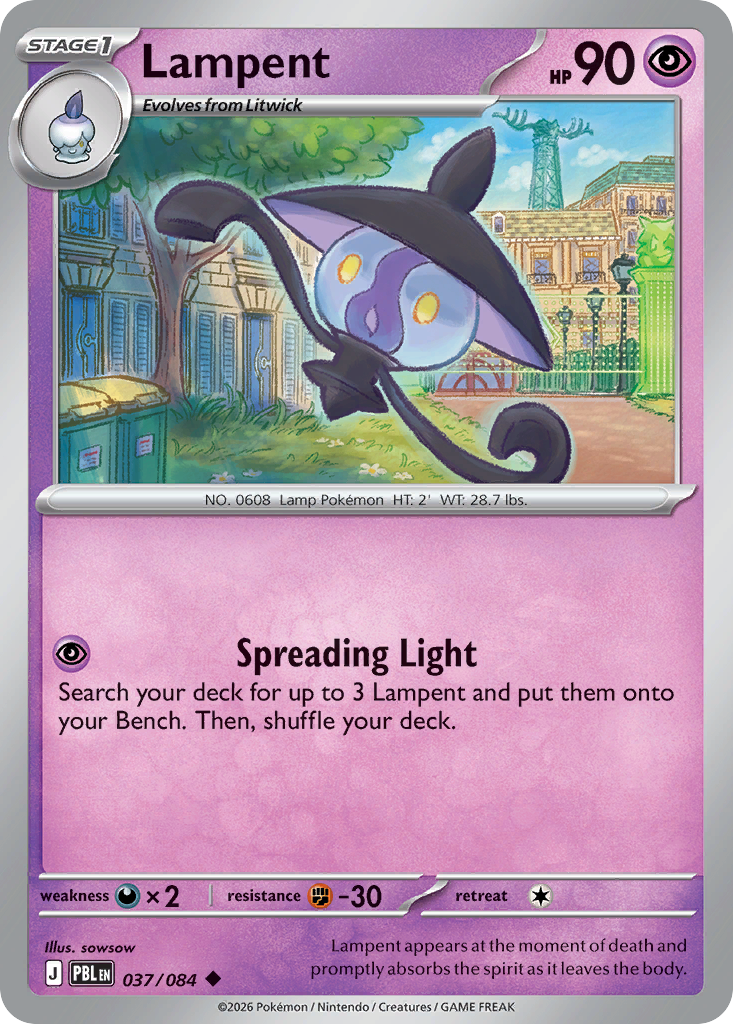 Lampent Pitch Black 37/084