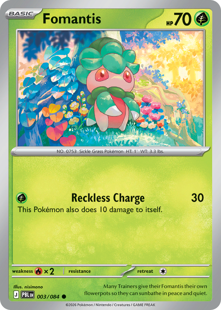 Fomantis Pitch Black 3/084