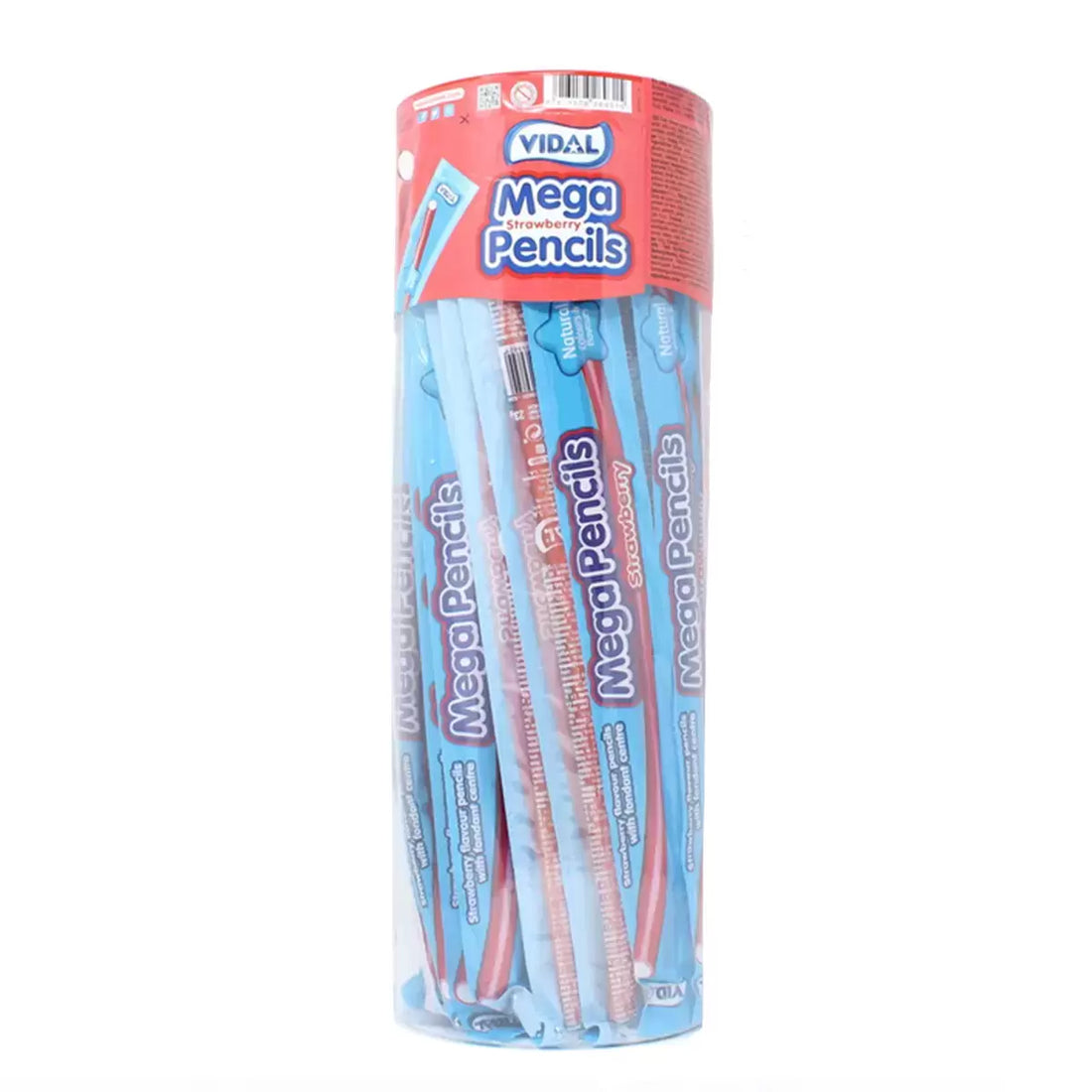 Vidal Strawberry Mega Pencil sweets