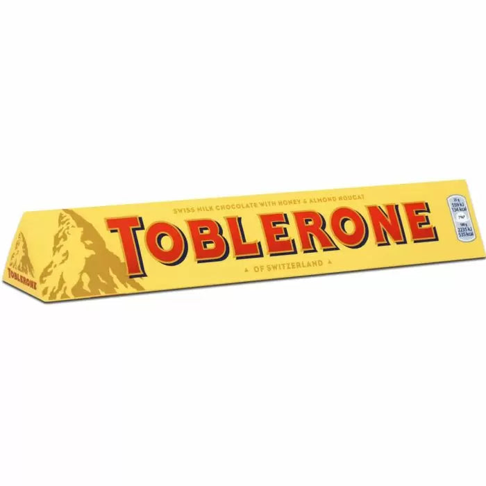 Toblerone milk chocolate bar