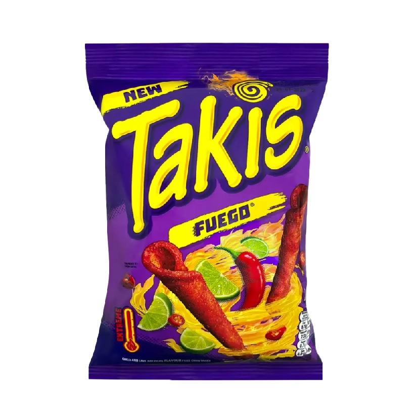 Takis Fuego rolled corn snacks