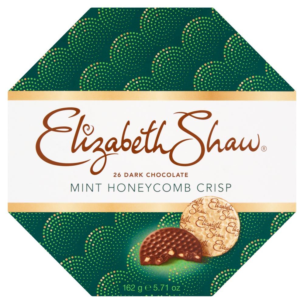 Elizabeth Shaw Dark Chocolate Mint Crisp 162g