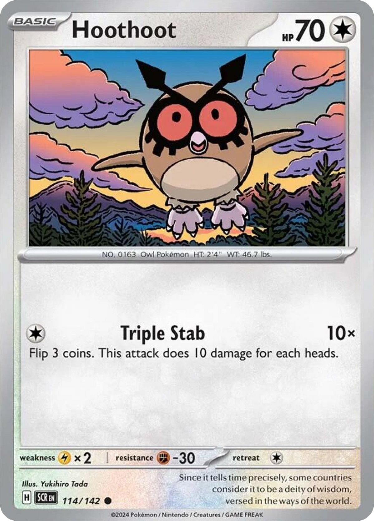 Stellar Crown Hoothoot 114/142