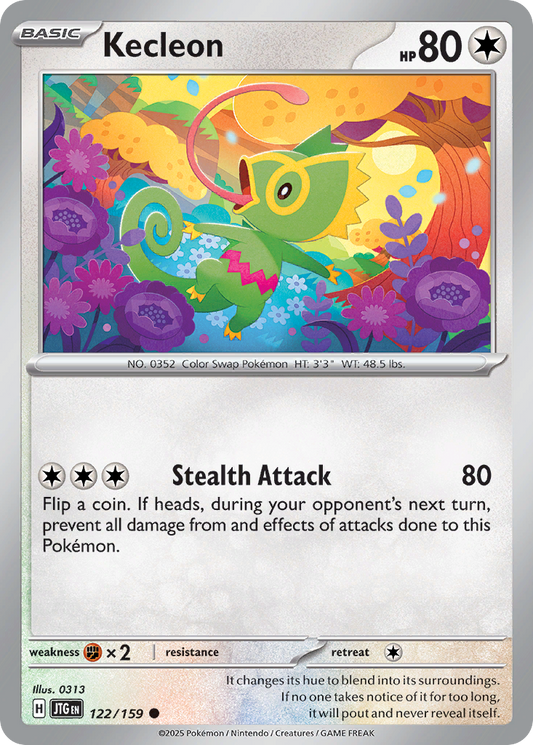 Journey Together Kecleon 122/159