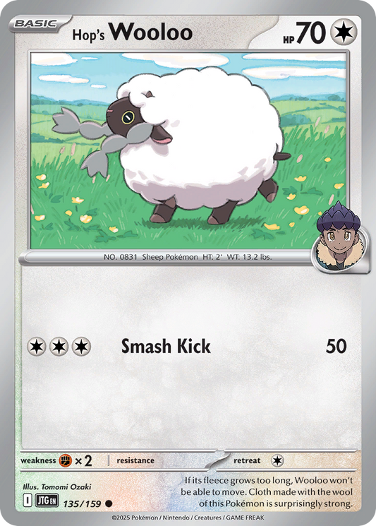 Journey Together Hop's Wooloo 135/159