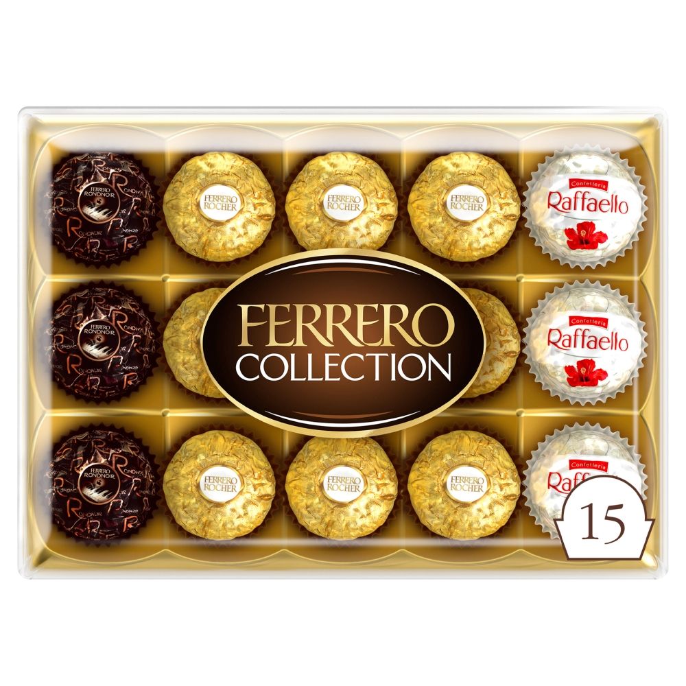 Ferrero Collection Gift Box of Chocolates 15 Pieces 172g