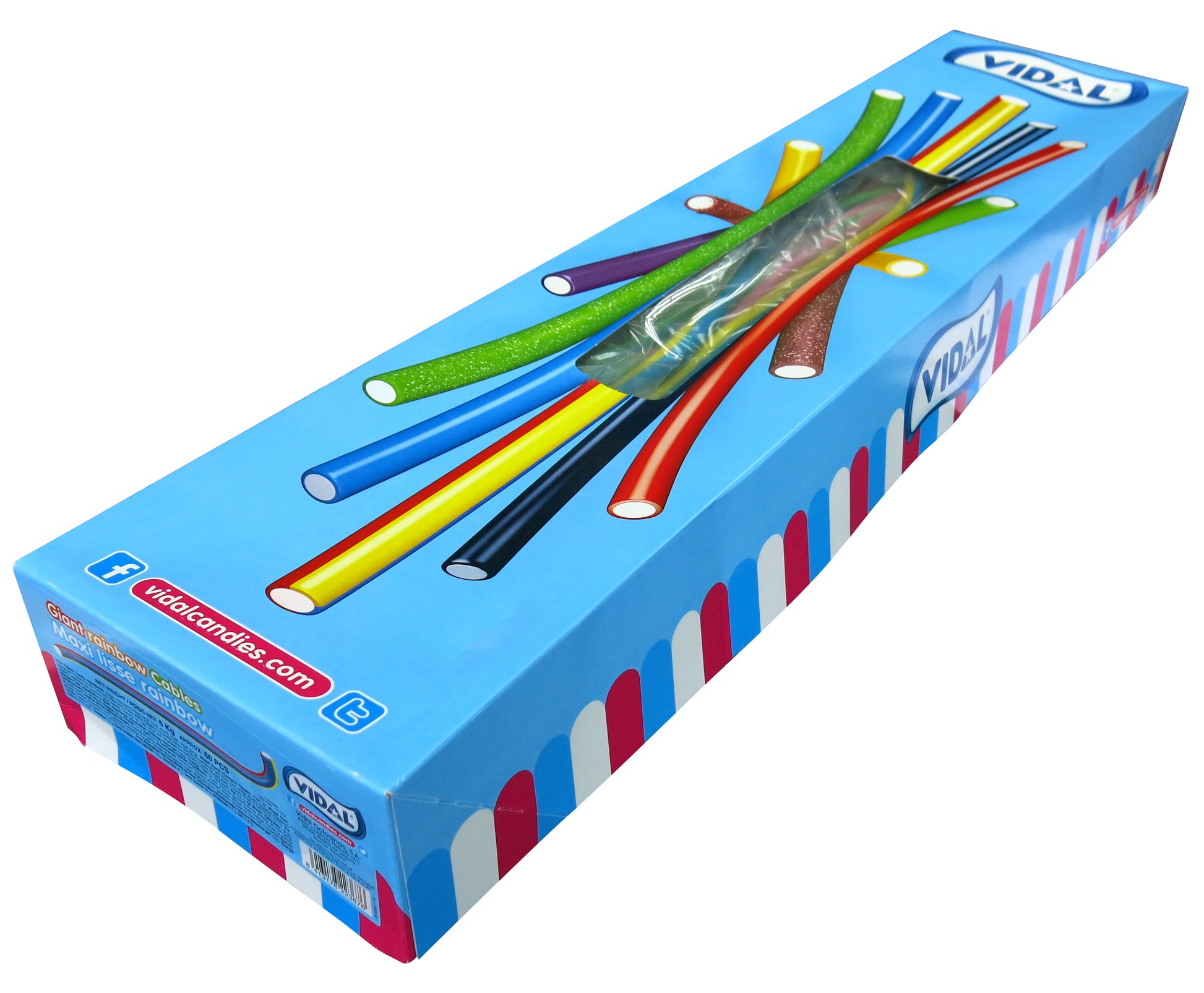 Vidal Giant Rainbow Cables box