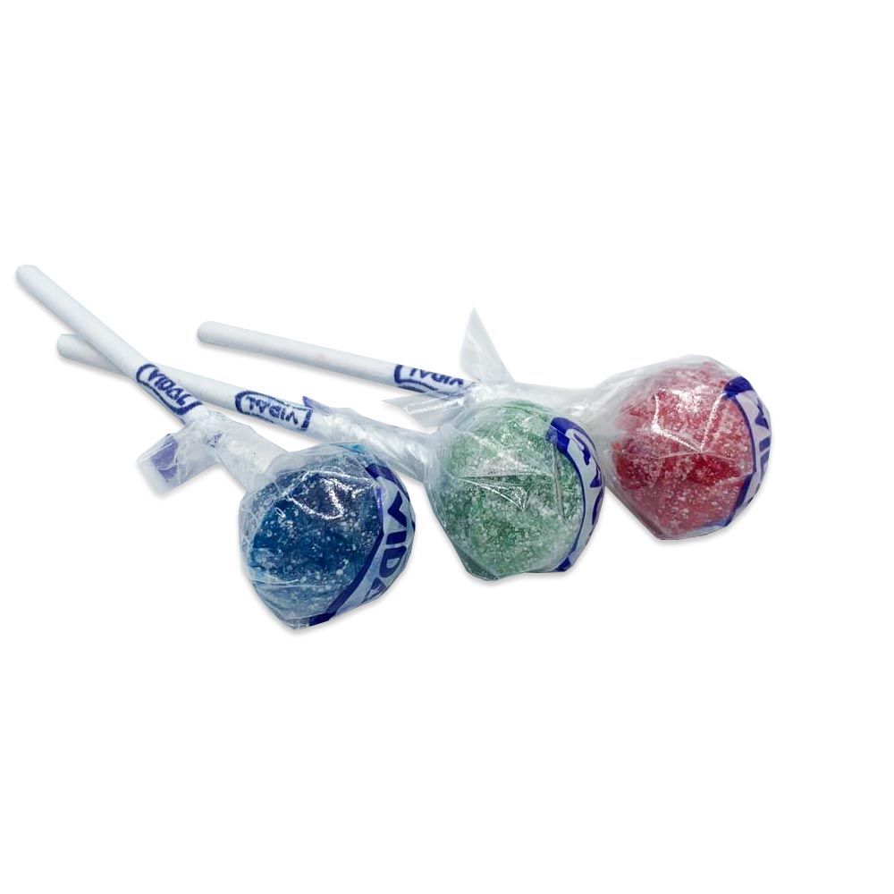 Vidal Lotta Lollies tongue painter lollipops