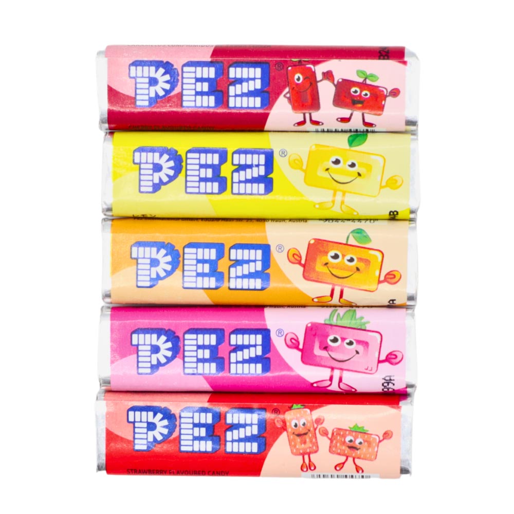 Pez single refill tubes