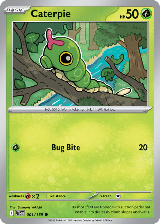 Journey Together Caterpie 1/159