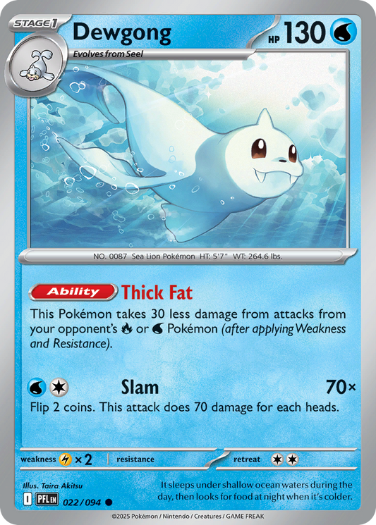 Dewgong Phantasmal Flames 22/094