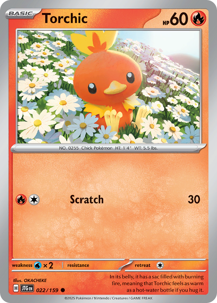 Journey Together Torchic 22/159