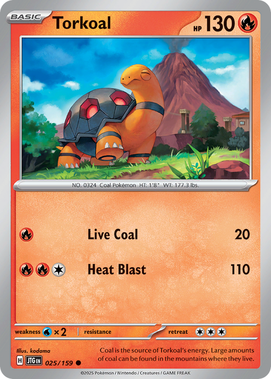 Journey Together Torkoal 25/159