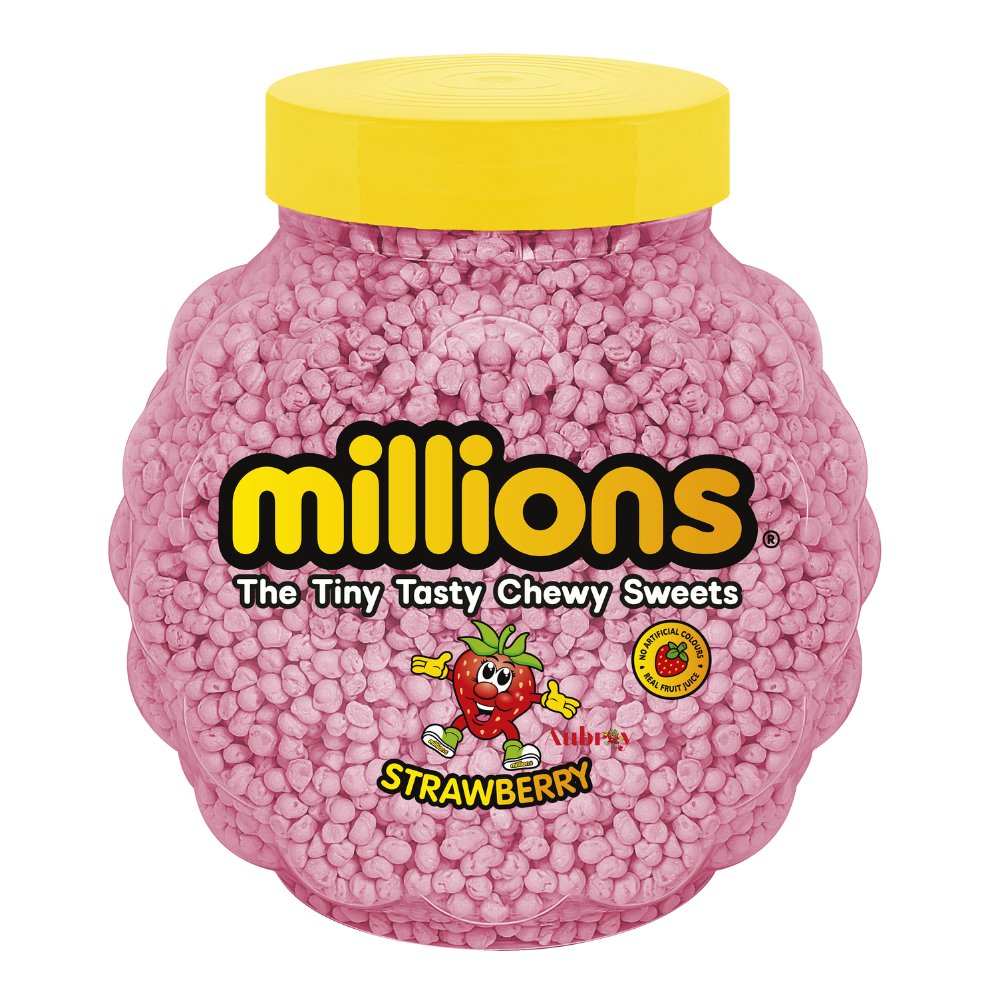 Millions Strawberry Flavour Jar 2.27kg