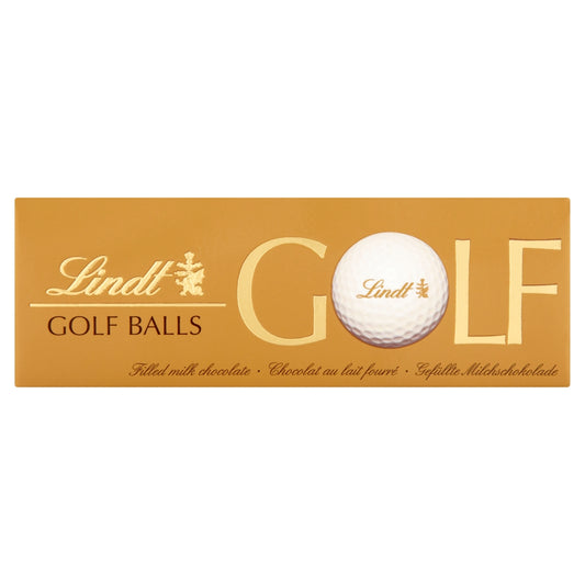 Lindt Milk Chocolate Golf Balls 3 Pieces Box 110g