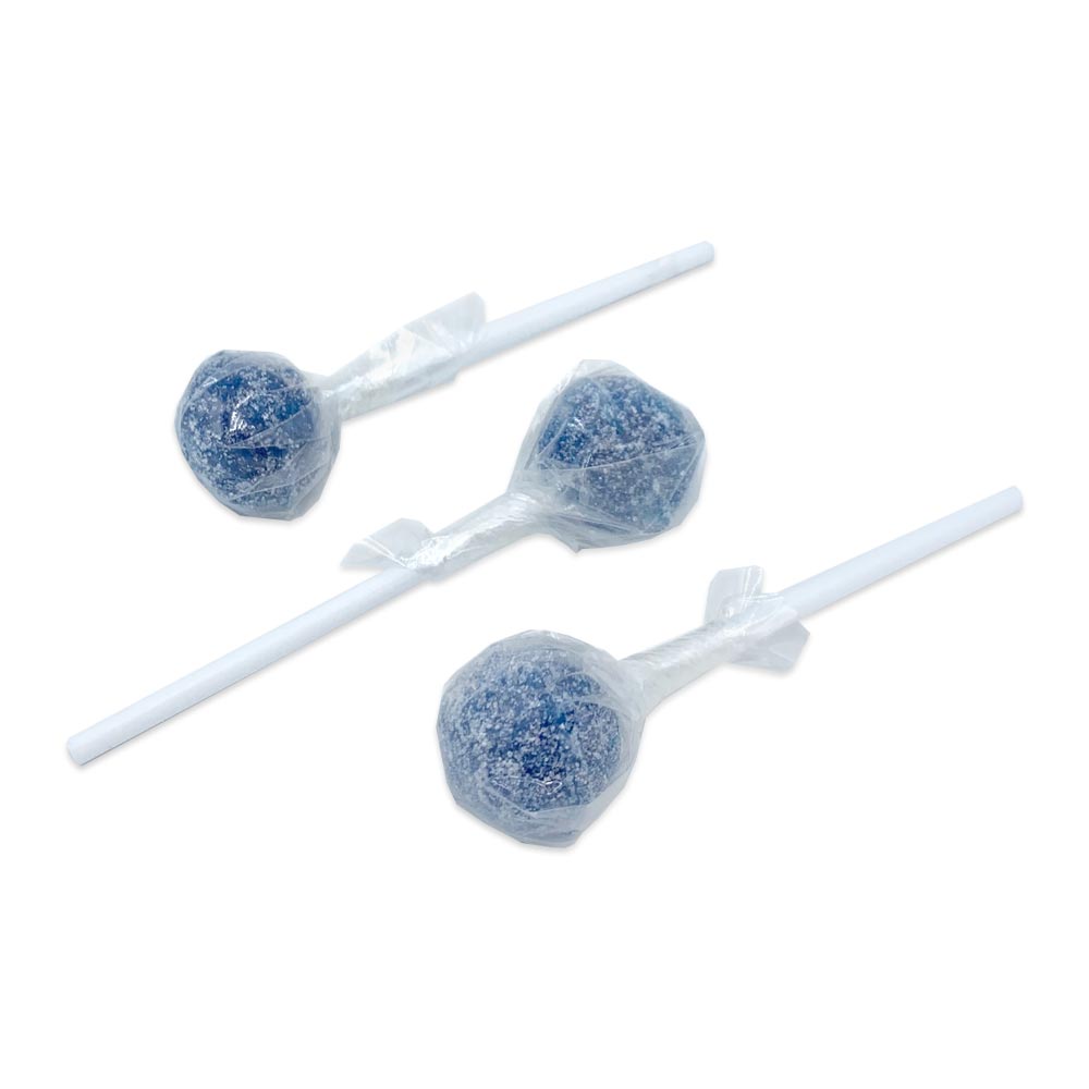 Vidal Lotta Lollies blue raspberry lollipops