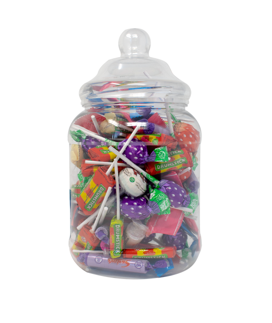 Victorian Plastic Sweet Jar 2.25L